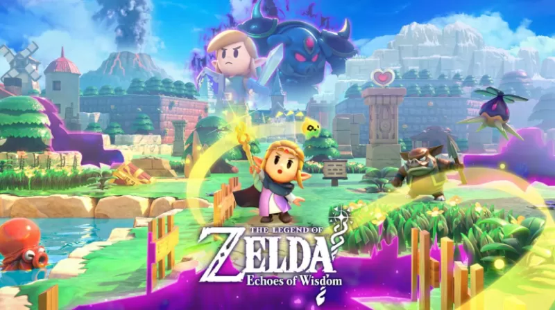 switch游戏《塞尔达传说：智慧的再现 The Legend of Zelda: Echoes of Wisdom》中文版下载+v1.0.2补丁+金手指