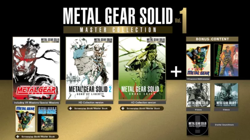 switch游戏《合金装备 大师合集 卷1 Metal Gear Solid Master Collection: Volume 1》中文版下载 v1.5.0补丁+DLC