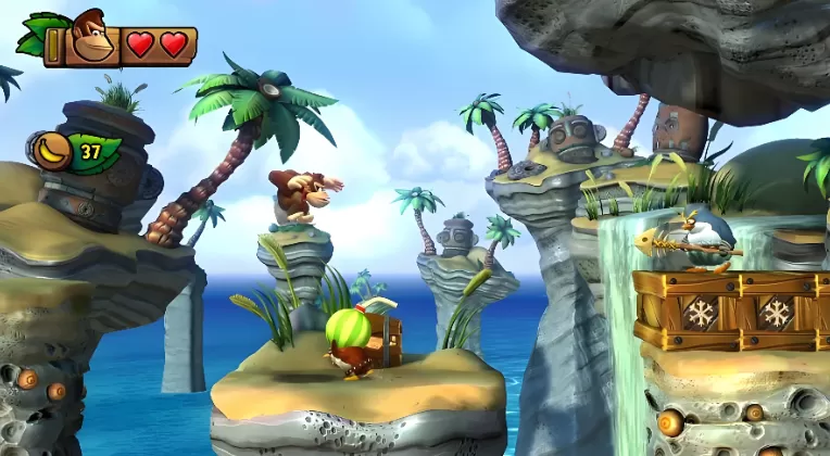 switch游戏《森喜刚:热带寒流 Donkey Kong Country: Tropical Freeze》中文版下载 v1.0.2补丁+金手指 - switch520