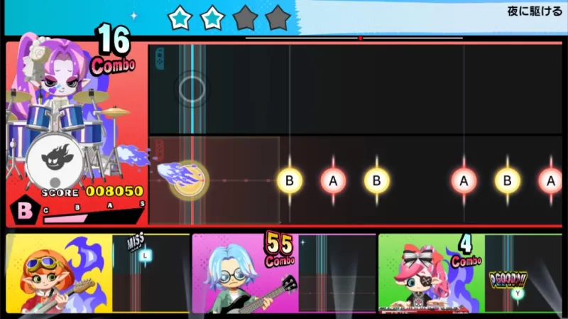 switch游戏《乐队之星  Gekiso BAND STAR》日文日版xci下载 1.0.2 - switch520