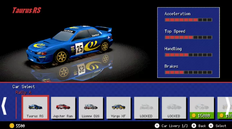 switch游戏《旧日飞车 Old School Rally》中文版xci下载 v1.0.988 - switch520