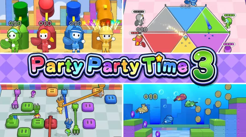 switch游戏《派对派对时间3 Party Party Time 3》英文美版nsz下载 v1.0.6+3DLC