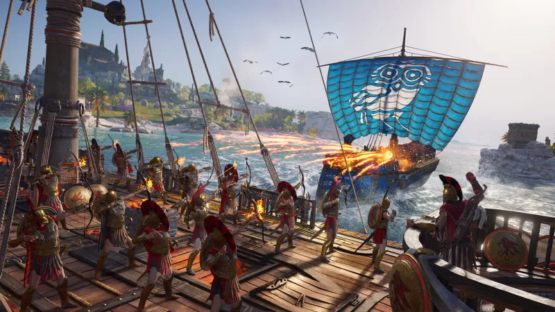 PC游戏《刺客信条8：奥德赛 Assassin's Creed Odyssey》中文版下载 v1.5.3+集成全DLCs - switch520