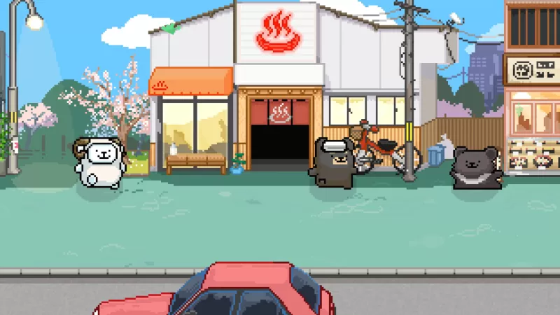 线条小狗：动物温泉/Maltese's Fluffy Onsen - switch520