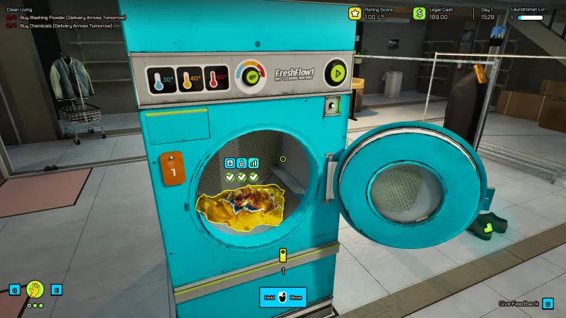 洗衣店模拟器/Laundering Simulator - Clean Cash and Laundry - switch520