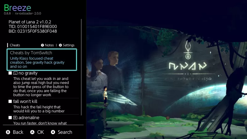 [拉娜之星2].Planet of Lana II 金手指+1.0.2 - switch520