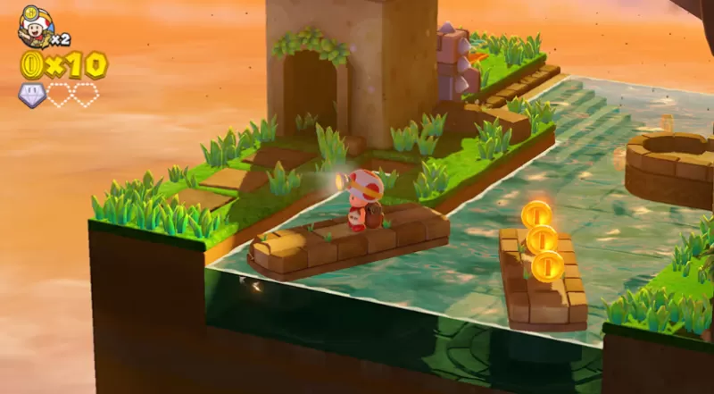 [前进！奇诺比奥队长].Captain Toad Treasure 美版+1.4.2补丁+2DLC  第2张