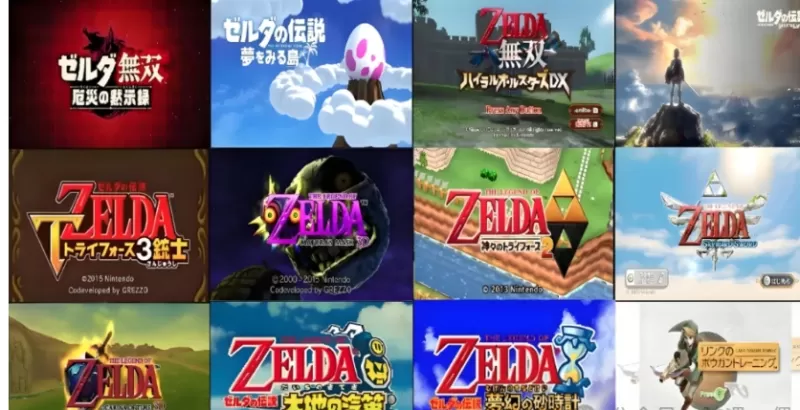 《塞尔达传说》系列游戏合集FC/N64/GBA/NGC/NDS/3DS/Switch/Wii/U