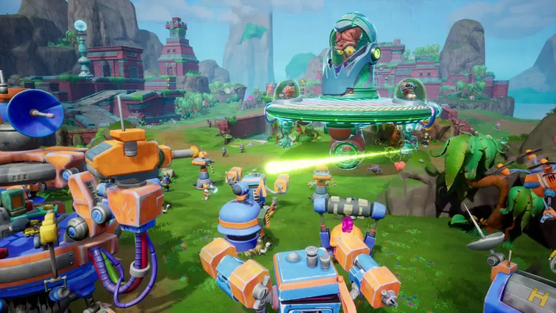 脑怪来袭！脑晶保卫战/Chip ‘n Clawz vs. The Brainioids - switch520