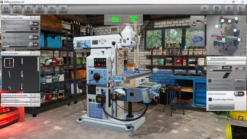 铣削机模拟器/Milling machine simulator-switch游戏下载社区