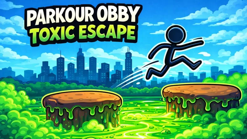 跑酷逃脱 Parkour Obby： Toxic Escape switch版-switch游戏下载社区