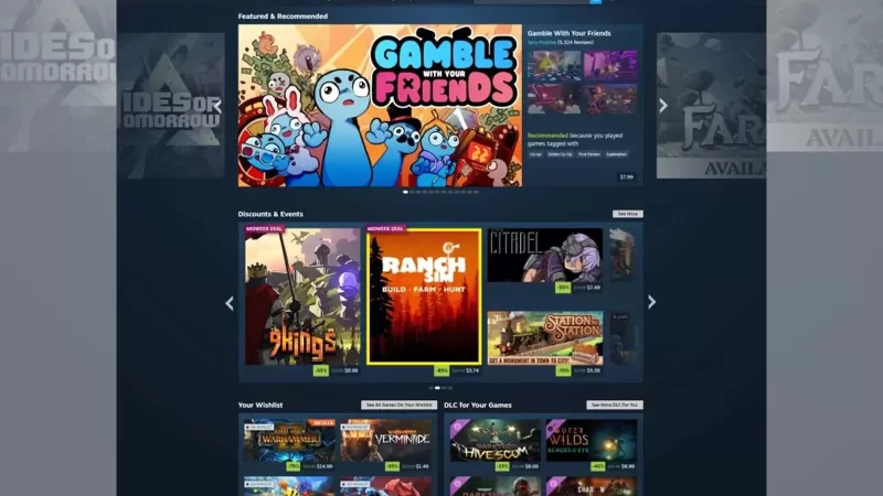 Steam首页大改版正式上线 新增个性化发售日历与愿望清单优惠-switch游戏下载社区 Steam首页大改版正式上线 新增个性化发售日历与愿望清单优惠-switch游戏下载社区