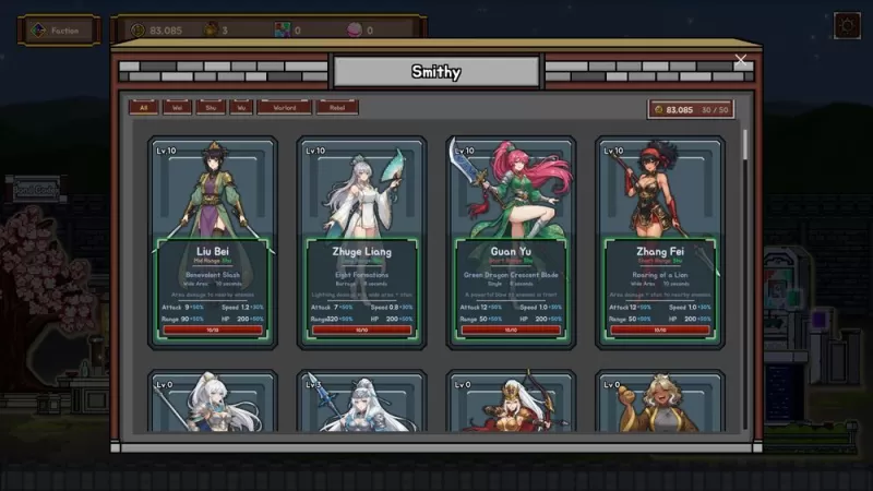三国像素风格《乱世无双:幸存者》Steam 新品节开放试玩 化身华陀率领50位少女武将横扫敌军-switch游戏下载社区 三国像素风格《乱世无双:幸存者》Steam 新品节开放试玩 化身华陀率领50位少女武将横扫敌军-switch游戏下载社区
