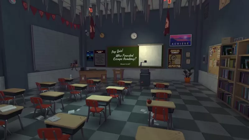 密室解谜系列续作《逃脱学院 2：返校啰》Steam 新品节限时试玩 体验新任务系统-switch游戏下载社区