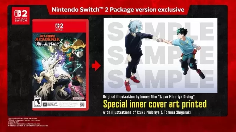 《我的英雄学院：全员正义》Switch 2版9月4日发售，独占GameShare联机及小游戏模式-switch游戏下载社区